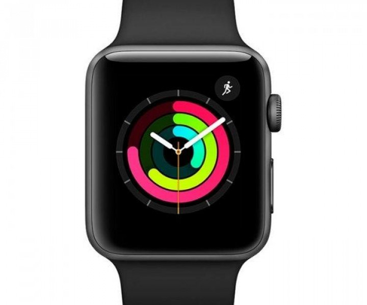 Apple Watch Series 3 38mm GPS Space gray Aluminum Gray Sport Band (MTF02) б/у